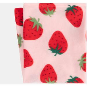 Strawberry Throw Blanket - Pink by OHS