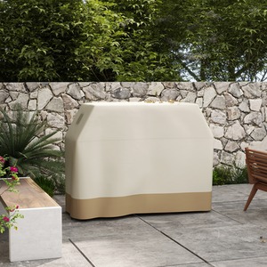 Outsunny Waterproof BBQ Cover 152 x 66 x 115cm - Beige / 152cm by Outsunny