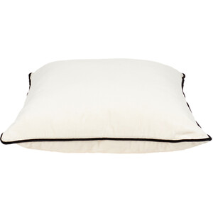 Henley Velvet Cushion - Natural by Divante