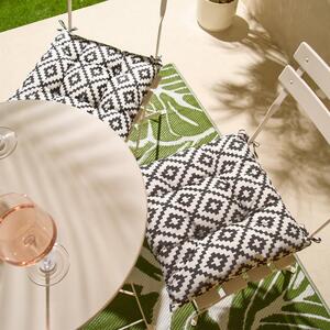 Pack Of Geo Seat Pads Outdoor Garden - Grey / 2 by OHS