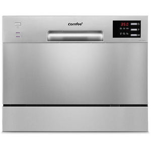 6.5L Freestanding Compact Dishwasher with LED Display by Comfee