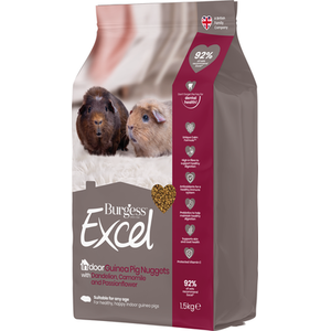 Burgess Excel Indoor Guinea Pig Nuggets by Burgess