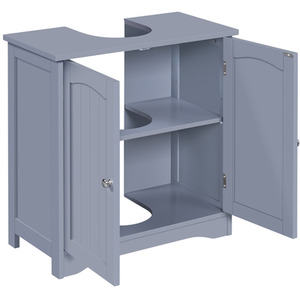 Yaheetech Bathroom Cabinet Under Sink Cabinet - Grey by Yaheetech