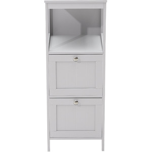 Compact Wooden Bathroom Cabinet with Drawers by Livingandhome