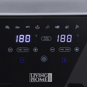 Smart Dual Drawer Energy-Saving Air Fryer by Livingandhome