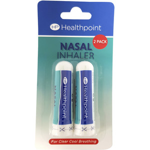 Twin Pack Nasal Inhalers by Healthpoint