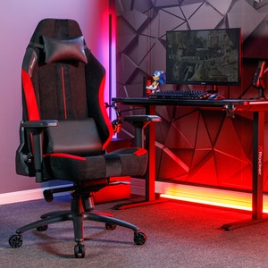 Onyx Office Gaming Chair - Black/Red by X Rocker