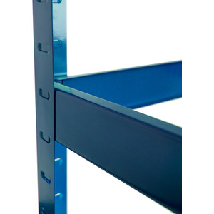 5 Tier Heavy Duty Adjustable Steel Garage Shelving Unit - 875kg Weight Capacity - Blue / 30cm by Vida Designs