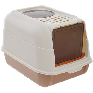 Kidkid Large Top Entry Cat Litter Box with Hood and Scoop by Kidkid