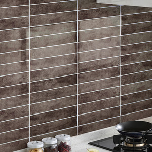 Livingandhome Set of 10 Self-Adhesive Wall Tile Stickers by Livingandhome