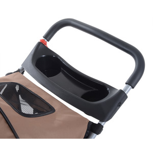 Pawhut Pet Travel Stroller - Brown by Pawhut