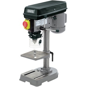 Draper 5 Speed 350W Bench Drill - Silver by Draper