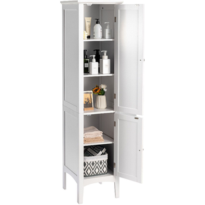 Bathroom Cabinet with 5-Tier Shelves by Costway