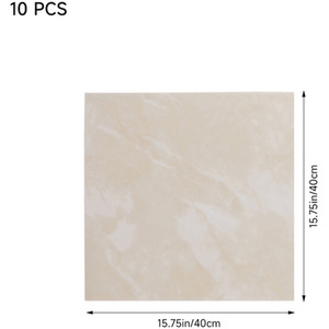10pcs Self-Adhesive Marble PVC Wall Stickers by Livingandhome