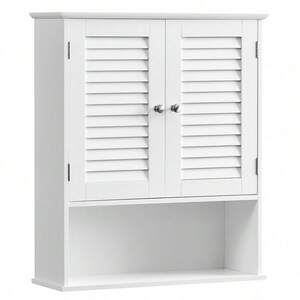 VASAGLE Wall-Mounted Bathroom Storage Cabinet - White by VASAGLE