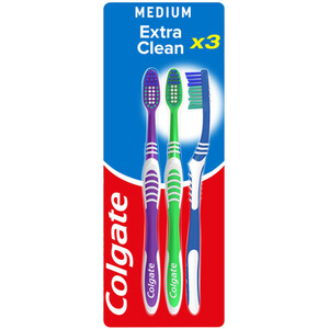 Colgate Toothbrush Extra Clean Triple Pack by Colgate