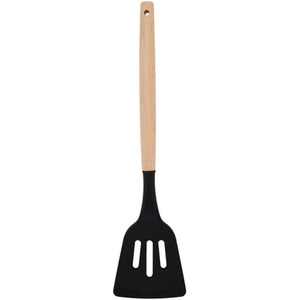 11-piece Silicone Kitchen Utensil Set - Black by Livingandhome
