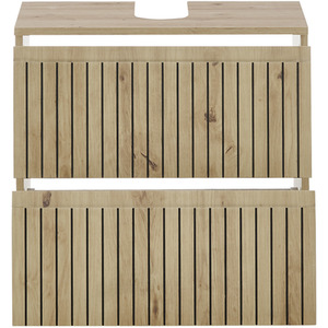 Austin 2 Drawer Under Sink Cabinet - Brown by Julian Bowen