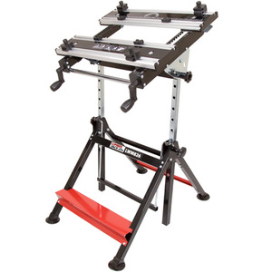 Lumberjack Portable Workmate Folding Tilting Work Bench Stand - Red by Lumberjack