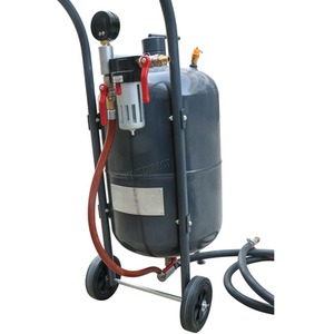 Switzer Portable Sand Blaster 38L 10 Gallon Mobile - Grey by Switzer