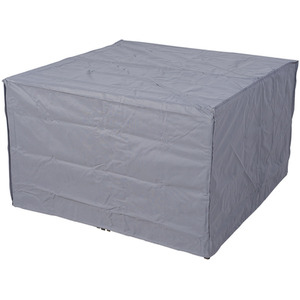 Giardino Rattan Cube Dining Set - Grey / 4 by Giardino