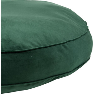 Madison Velvet Floor Cushion - Green