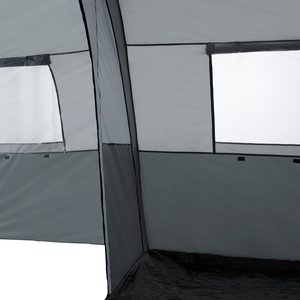 Tent Roskilde - 6 Person - Mixed Grey by tectake