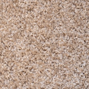 Soft Value Natural Oatmeal Beige Shaggy Area Rug - Oatmeal / 230 x 60cm by The Rug House