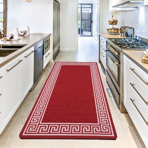 Nonslip Greekey Gel Door Mats by Smart Living