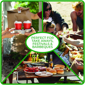 17cm Disposable Bamboo Cutlery Bulk Sets by EcoLux