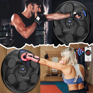 Wall Mounted Smart Music Boxing Machine - Black by Rattrix