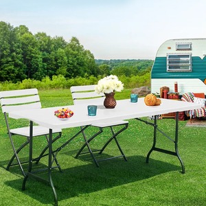 Alivio 6ft Heavy Duty Folding Table - White by Alivio