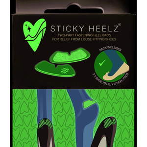 Shoe Slip Prevention Pads - Pink by STICKY HEELZ