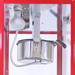 KuKoo Commercial 8oz Popcorn Maker Machine and Cart - Red by Kukoo