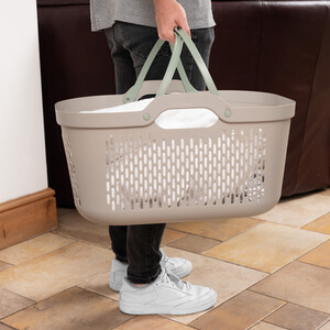 Addis Signature Laundry Basket - Mushroom by Addis
