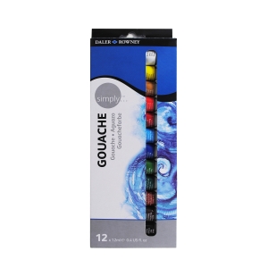 Daler-Rowney Simply Gouache Set - 12 by Daler-Rowney