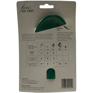 Oval Brass Watering Can Rose Medium Spray Light Broad Watering - Green by Fine as rain