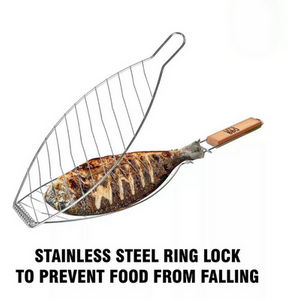 BBQ Mesh Grill Basket - Silver / 14cm by Marco Paul