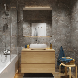 Vilo SPC Interior Wall Panel Tile - Pack of 4 - Marble Skin by VOX