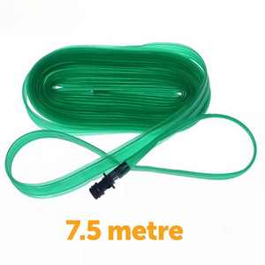 Flat Soaker Hose Pipe - Green / 7.5m by Garden Mile