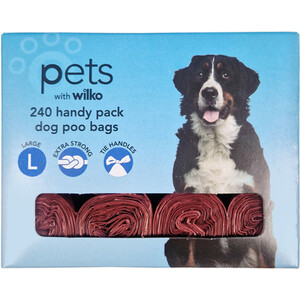 Pack of 240 Dog Poo Bags - Blue by Tidyz