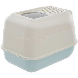 Kidkid Large Top Entry Cat Litter Box with Hood and Scoop by Kidkid