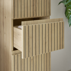 Austin Highboard - Brown by Julian Bowen