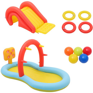 Kids Activity Inflatable Paddling Pool - Yellow