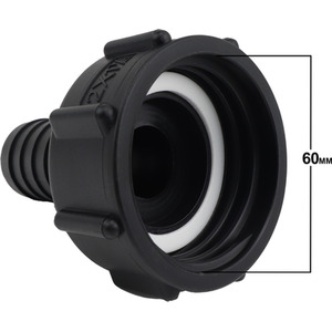 IBC S60x6 (2 inch) Female to (2 inch) Hose Tail by DNA PACKAGING LTD