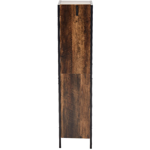 5-Tier Metal Frame Bathroom Cabinet - Brown by lifeideas