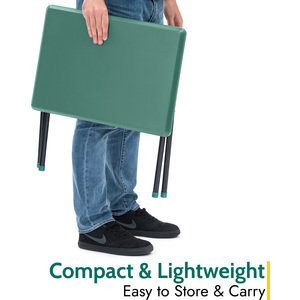 Small Folding Camping Table - Green by Trail