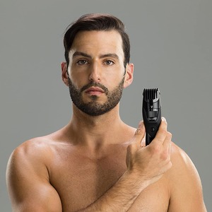 Panasonic ER GB42 Wet and Dry Beard Trimmer - Black by Panasonic