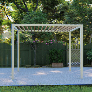 Mayfair Gazebo - White by Malay