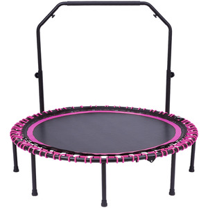 Kidkid Mini Trampoline Bungee Foldable with Foam U-Grip Bar by Kidkid